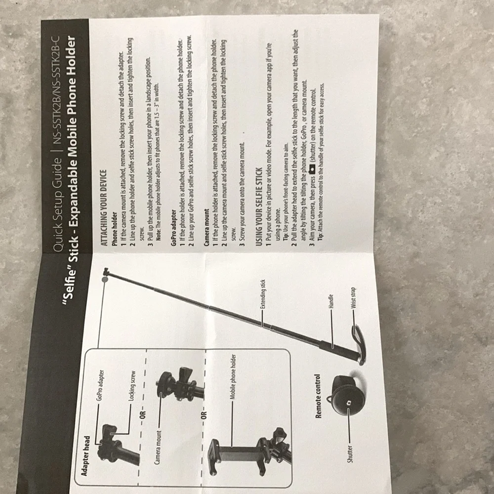 Insignia Selfie Stick